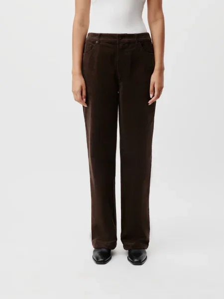 LeGer by Lena Gercke Pantaloni Elora închis maro