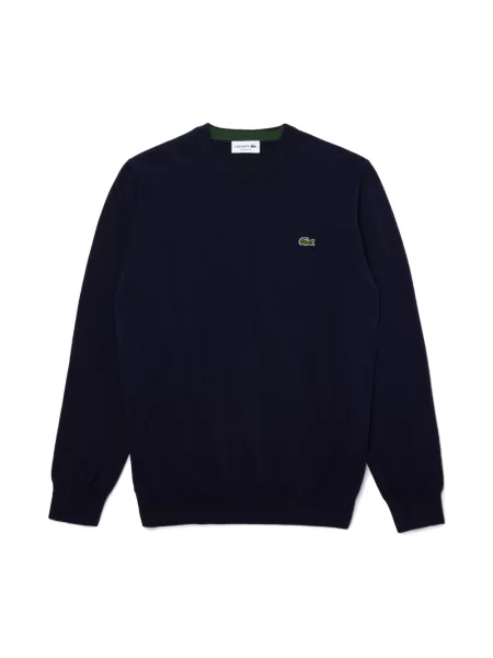 Lacoste Swetry Mężczyzna Niebieski S Niebieski Sweter czarny
