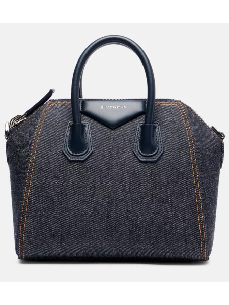 Geantă Givenchy Antigona albastru