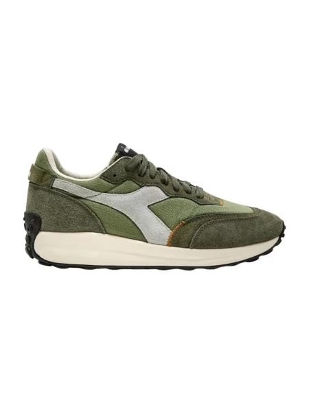 Buty do biegania Diadora zamszowe do biegania zielone