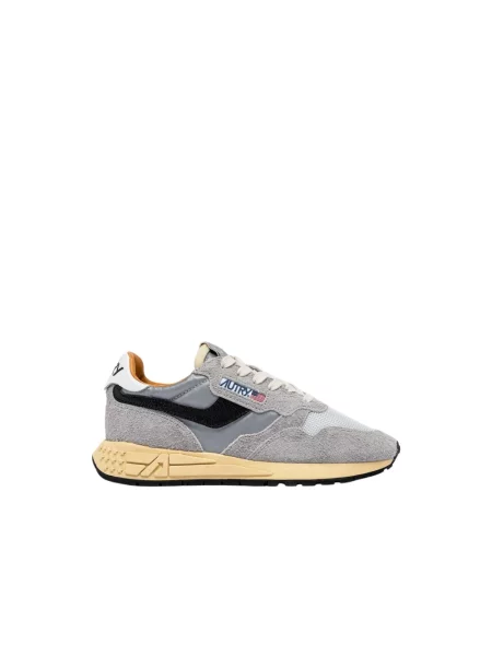 Sneakersy Autry zamszowe szare