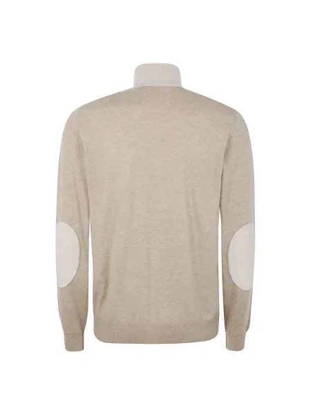 Sweter Maison Margiela wełniany beżowy