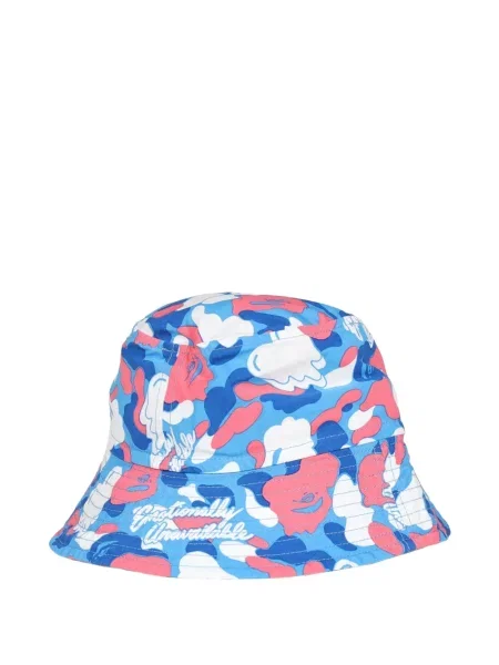 Pălărie Emotionally Unavailable cu imagine cu model camuflaj albastru