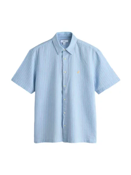 Next Srajca svetlo modra / roza bela