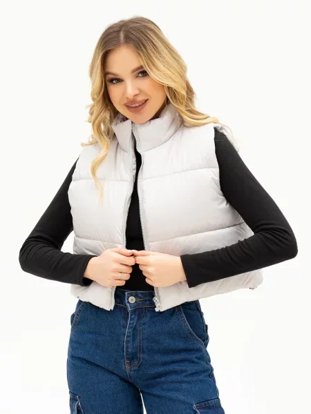 ISSA Plus Жилет з утеплювачем сірий