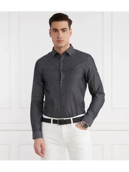 Armani Exchange Cămașă gri