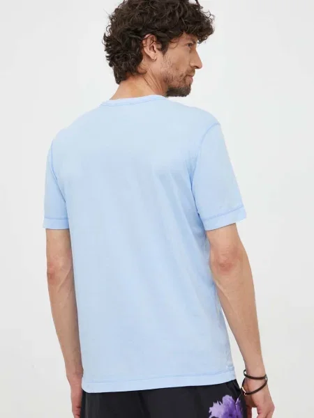 Boss Orange tricou din BOSS ORANGE neted violet