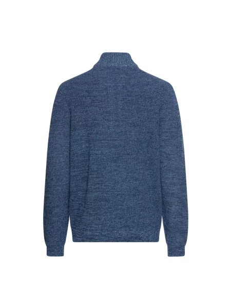 Sweter z golfem Camel Active niebieski