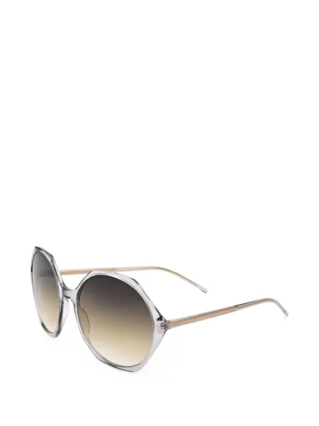 Ochelari de soare Boss cu imprimeu geometric gri