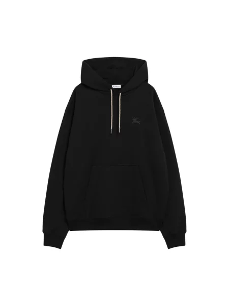 Bluza z kapturem Burberry z logo czarna