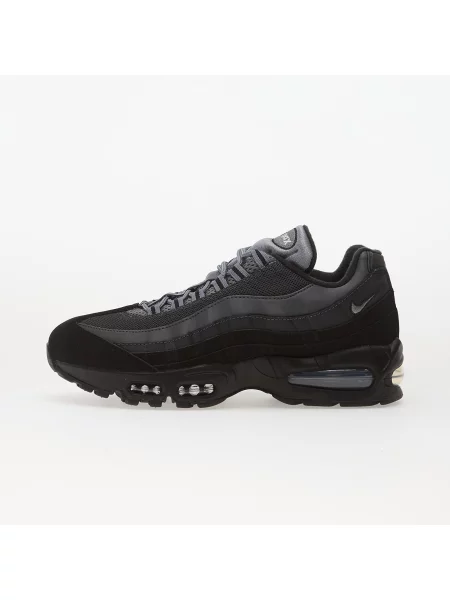 Sneakers Nike Air Max 95 Big Bubble Black/ Metallic Silver-Lime Blast EUR negru