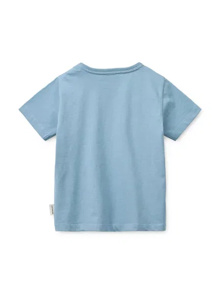 Liewood tričko Apia Placement Shortsleeve T-shirt modré