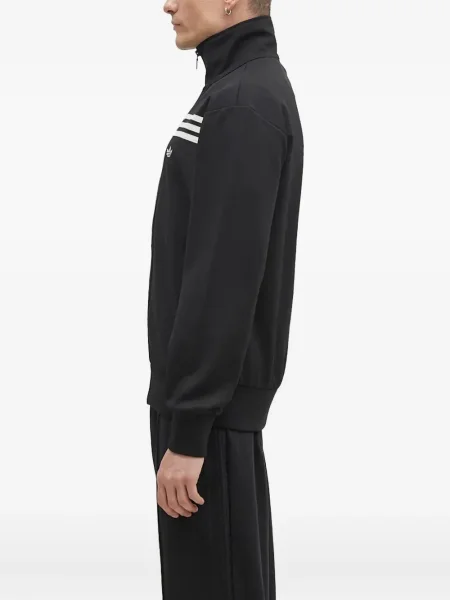 Sneakerși Adidas Stan Smith cu dungi din piele de căprioară albastru