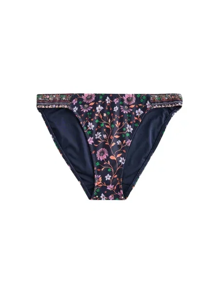 Next Slip costum de baie marin / lila / mov lavandă / portocaliu albastru