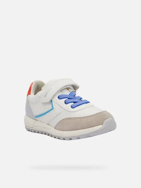 Geox sneakers pentru copii ALBEN alb