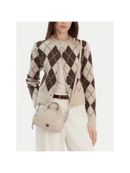 Torebka Tommy Jeans beżowa