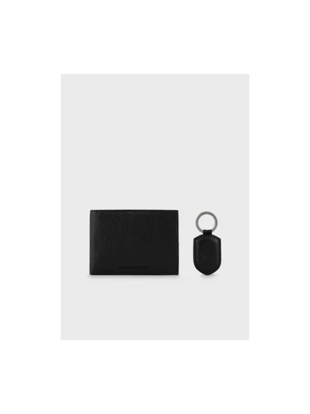 Portfel Emporio Armani retro czarny