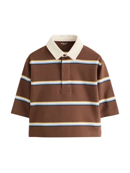 Next Tricou nisipiu ciocolatiu albastru