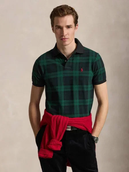 Tricou polo Polo Ralph Lauren verde