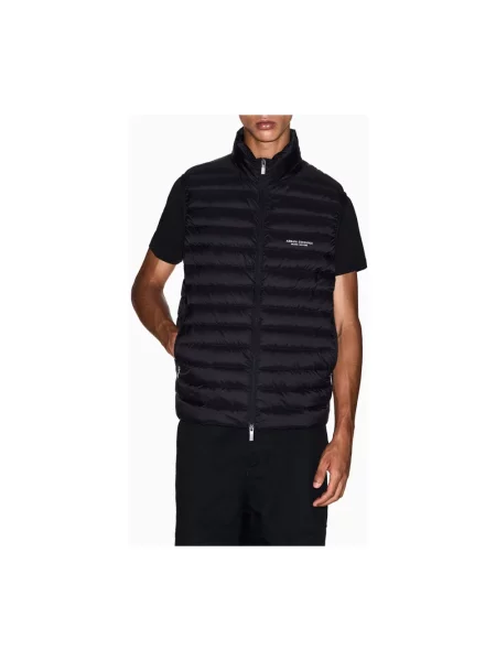 Kamizelka puchowa Armani Exchange czarna