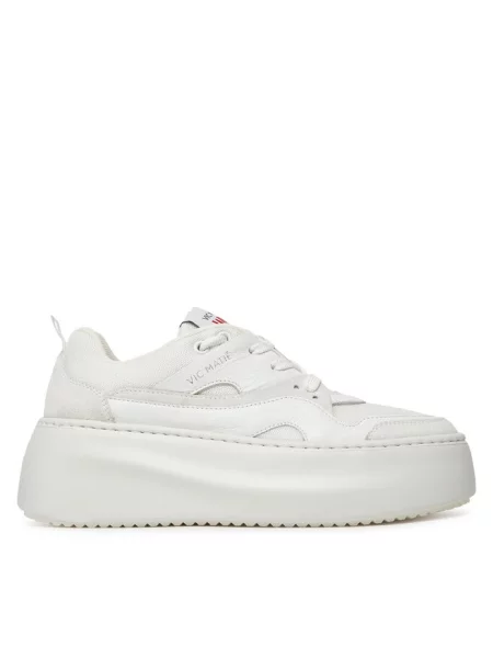Sneakersy Vic Matié białe