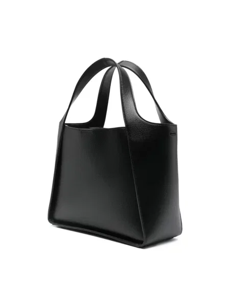Shopperka Stella Mccartney z logo czarna