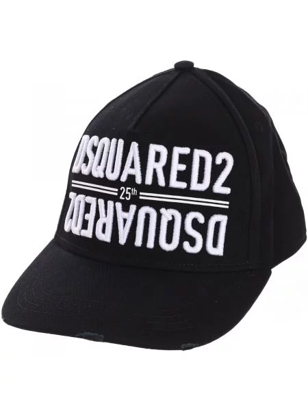 Kšiltovka Dsquared černá