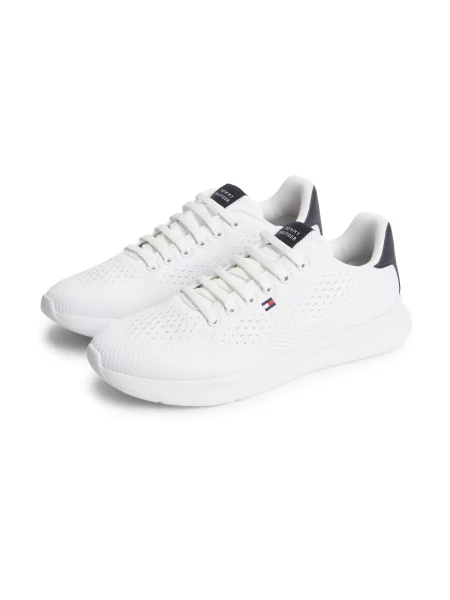 TOMMY HILFIGER Nízke tenisky námornícka modrá biela