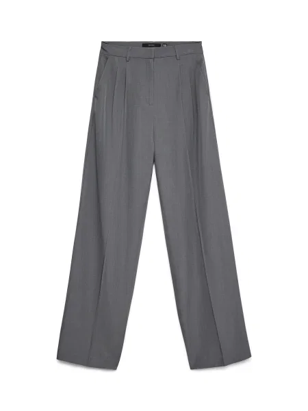 Vero Moda Tall Pantaloni cutați VMGRACE amestecat gri