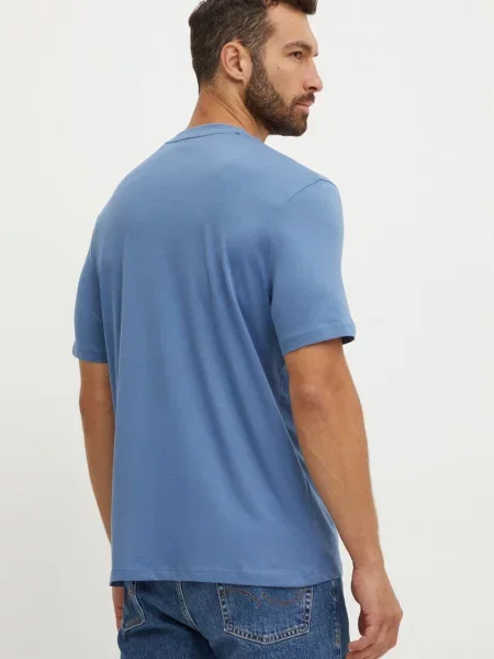 HUGO T-shirt niebieska