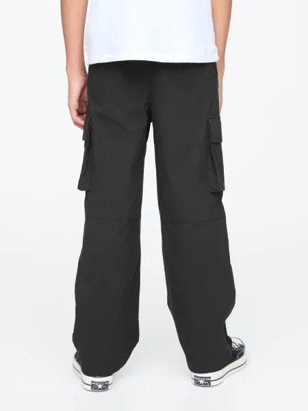 Pantaloni cargo copii Gap gri