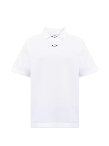 Gulerat tricou Oakley cu broderie alb