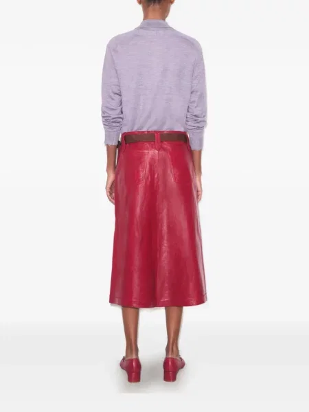 Cardigan Tory Burch de mătase violet
