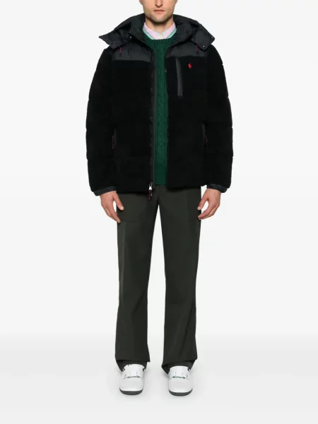 Pledas raštuotas drobė kaklaraištis Polo Ralph Lauren mėlyna