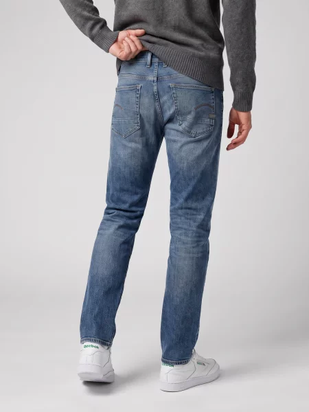 Blugi conici G-star Raw conici albastru
