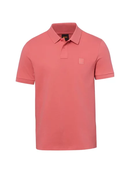 BOSS Orange koszulka polo Passenger Mężczyźni S czerwony