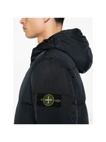 Kurtka Stone Island z kamieniami niebieska