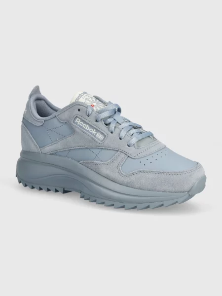 Кожени маратонки Reebok Classic Classic Leather синьо