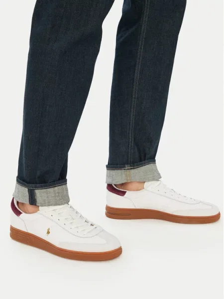 Polo Ralph Lauren Сникърси Bedford бял