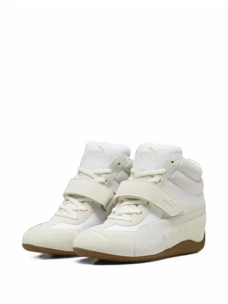 Sneakerși Puma Suede cu pană alb