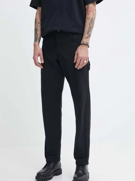 Džíny Dickies DUCK CARPENTER PANT černé