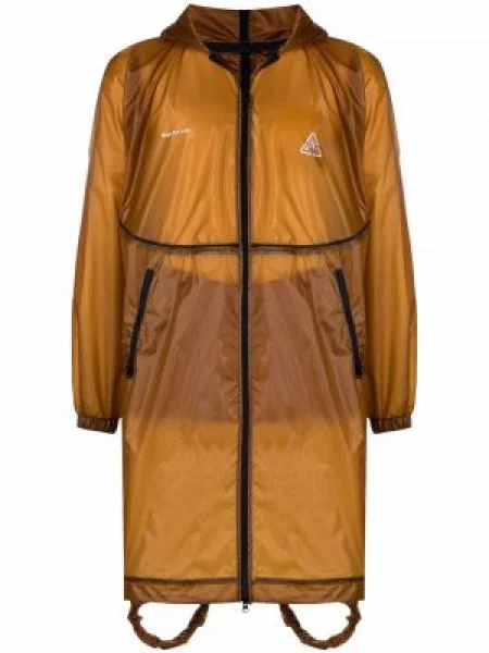 Парка Undercover с качулка кафяво