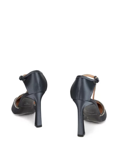 Pantofi cu toc Alberta Ferretti albastru