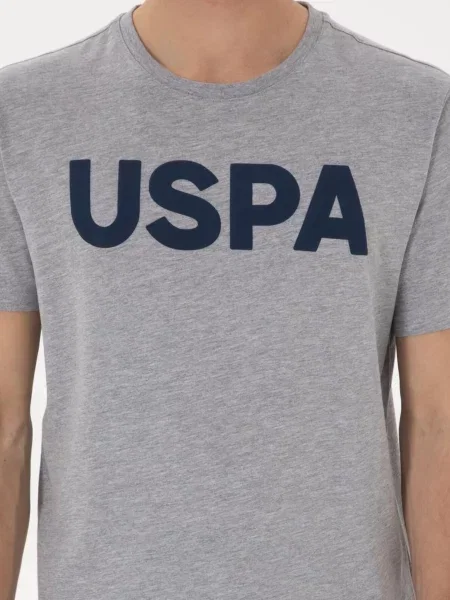 Поло U.s. Polo серое