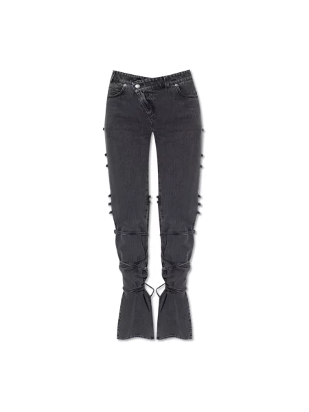 Jeansy Alexander Mcqueen szare