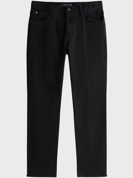 Прямі джинси Tommy Hilfiger Denton чорні