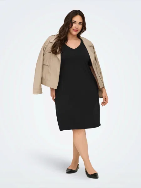 ONLY Carmakoma Rochie CARCORAL' negru