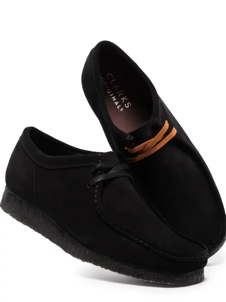 Σκαρπινια Clarks Originals με κορδόνια με δαντέλα μαύρο