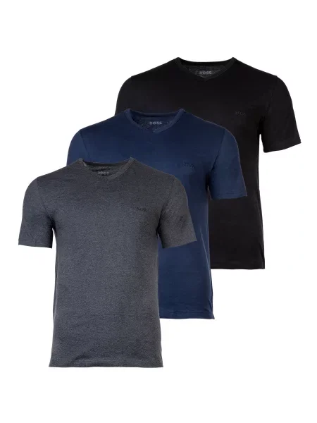 BOSS BLACK Tricou Classic negru