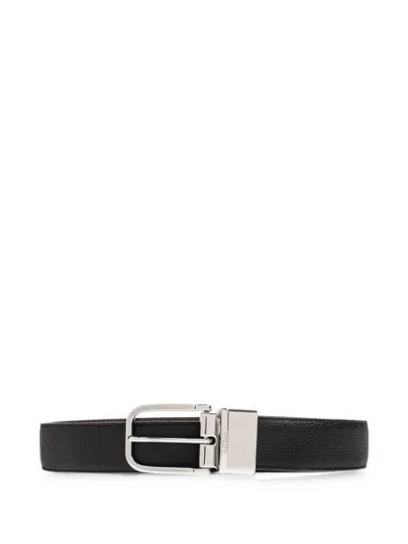Cu centură reversibil curea Paul Smith din piele maro